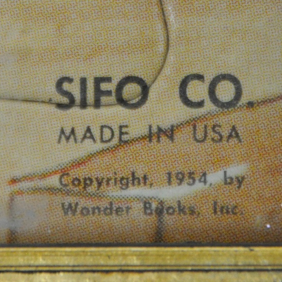 Vintage SIFO Toys 1954 Trucks Framed Puzzle Set - Picture 13 of 16